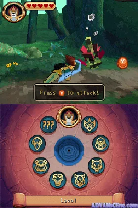 LEGO Legends of Chima - Laval's Journey (France) (En,Fr,De,Es,It,Nl,Da) screen shot game playing